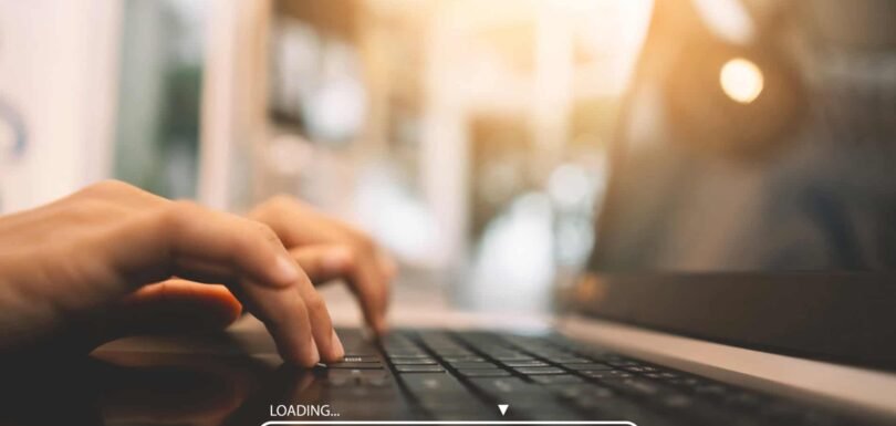 website loading